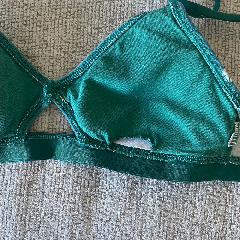 Gilly Hicks Green Daisy Bralette - Picture 4 of 4